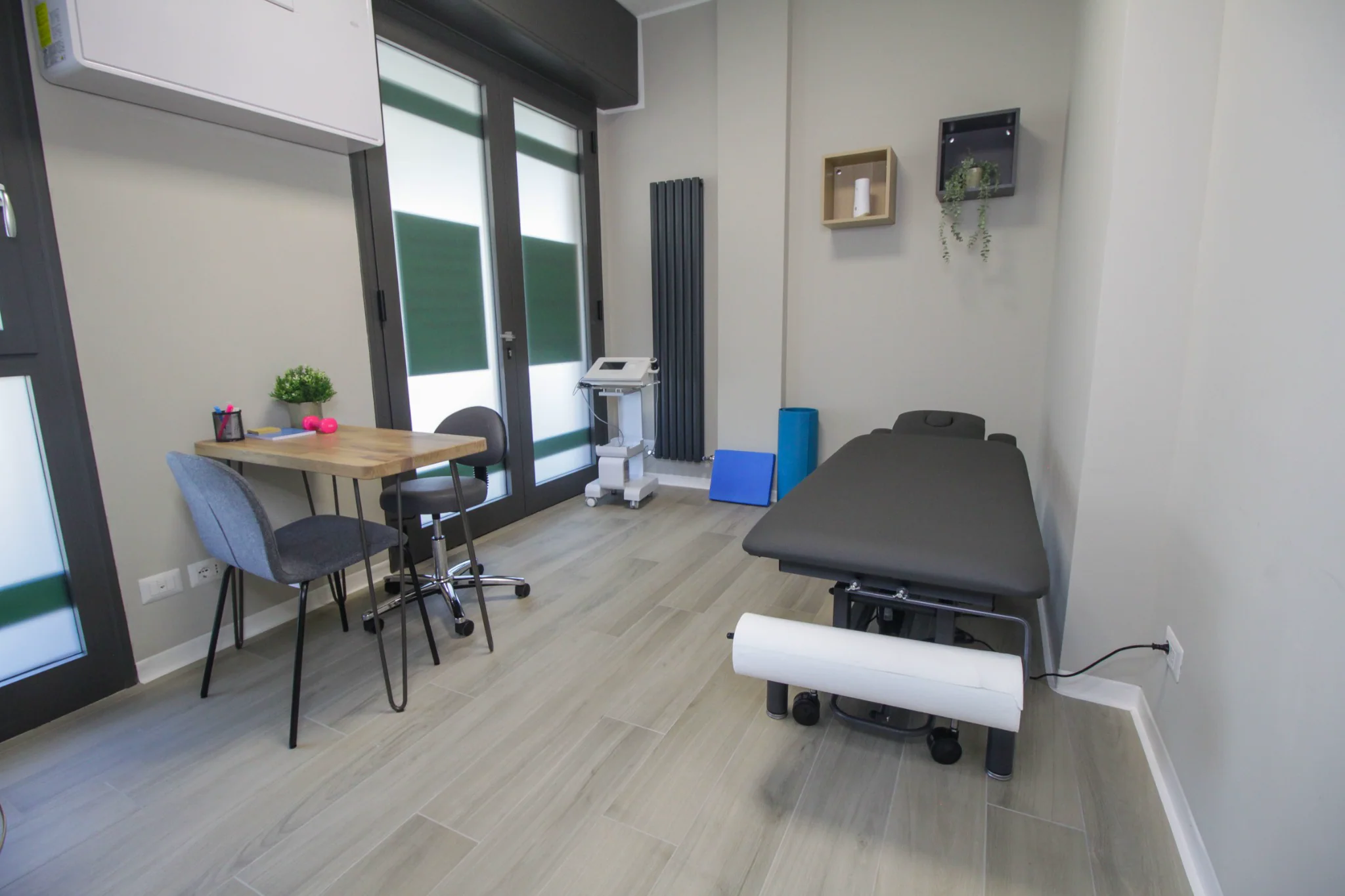 Uno dei tre ambulatori del centro Kinesis dedicati al trattamento individuale